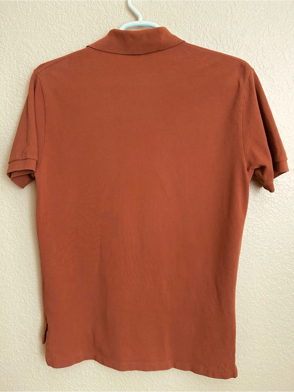 Polo Ralph Lauren Short Sleeve Burnt Orange Cotton Polo